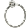 thumbnail image 2 of Washranp Towel Ring,Minimalist Heavy Duty Metal Wall Mounted Hand Towel Holder Round Washcloth Rack Bathroom Supplies, 2 of 7