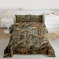 thumbnail image 2 of Feelyou Teen Rustic Branches Queen Comforter Set, Plant Botanical Bedding Set, 3pcs, 2 of 8