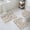 Brown, variant on Red Boho Flower Bath Mat 3 Piece Bathroom Rug Set, Vintage Paisley Farmhouse Pattern Non Slip Bath Rug Contour Mat and Toilet Lid Cover, Absorbent Shower Mats Soft Bath Rugs and Mats Sets
