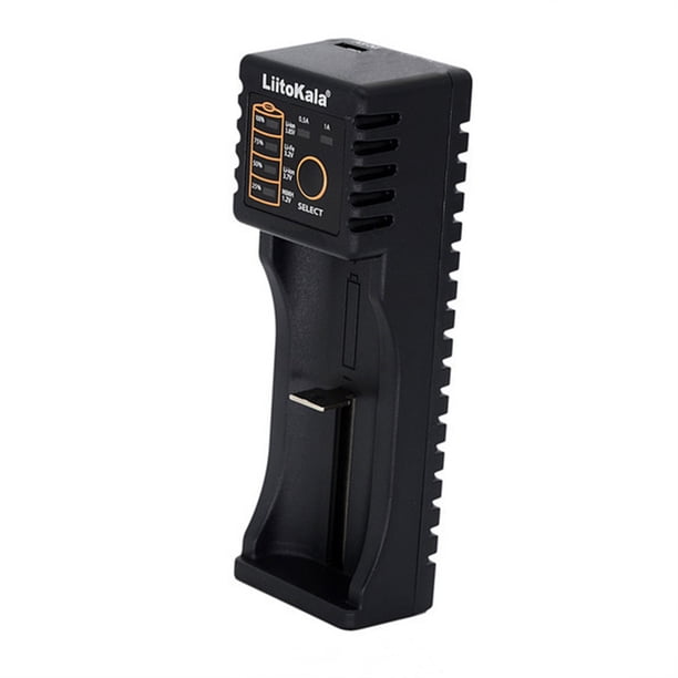 Cargador de batería Liitokala Lii-100B para batería recargable 18650 26650 4.35V / 3.2V / 3.7V / 1.2V Eigraketly DZ2185-00B