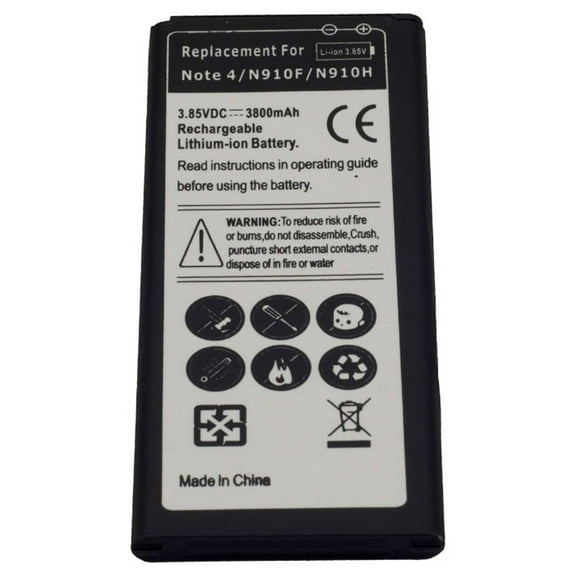 Replacement Battery for the Samsung Galaxy Note 4 3220 mAh