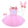 thumbnail image 3 of BELOVING Easter Rabbit Costume Tutu Set Animal Outfit for Stage Show Masquerade Party M, 3 of 10