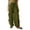 Army Green, variant on qolati Yoga Pants for Women Casual Elastic Drawstring Workout Running Joggers Pants Lightweight Ruched Boho Baggy Harem Sweatpants