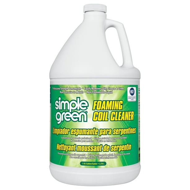 Simple Green® Coil Cleaner. 1 Gal. - Limpiador de Serpentines Simple Green Simple Green Coil Cleaner 1 Gal