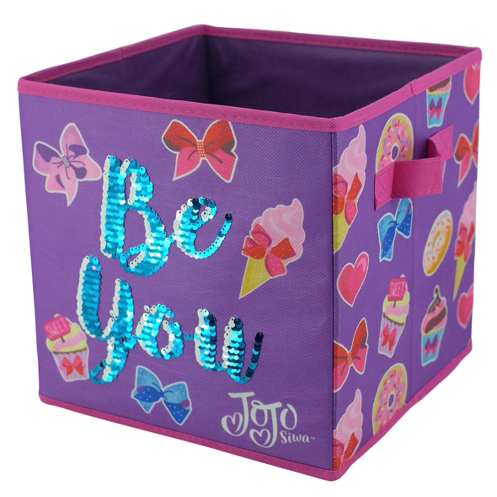 Jojo Siwa Reversible Sequin Storage Cube