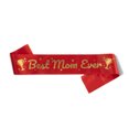 thumbnail image 1 of Joyeuse Fête des Mères Meilleure Maman du Monde Écharpe [Sac] [Rouge+c], 1 of 1