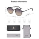 thumbnail image 5 of Gafas de Sol SOJOS Redondas Poligonales Polarizadas para Mujeres/Hombres SJ1157, 5 of 5