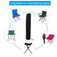 thumbnail image 4 of Uxcell 44" Camp Chair Replacement Bag Nylon Foldable Carry Storage Bag with Strap, 4 of 6