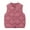 Pink, variant on Kids Puffer Vest Boys Winter Vest Lightweight Cute Jacket Sleeveless Warm Outerwear for Children 5-6 Years