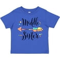 thumbnail image 3 of Inktastic Middle Sister- Dots and Arrow Girls Toddler T-Shirt, 3 of 5
