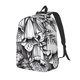 thumbnail image 1 of Easygdp Monochrome Botanical Illustration Mochila de Lona Resistente para Laptop, Compatible con Laptops de 15 a 17 pulgadas, Ideal para Escuela, Trabajo y Viajes-Medium, 1 of 5