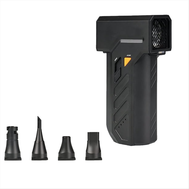 Soplador de Aire Comprimido Eléctrico con Luces LED, Portátil, Inalámbrico, 116 000 RPM, Recargable.