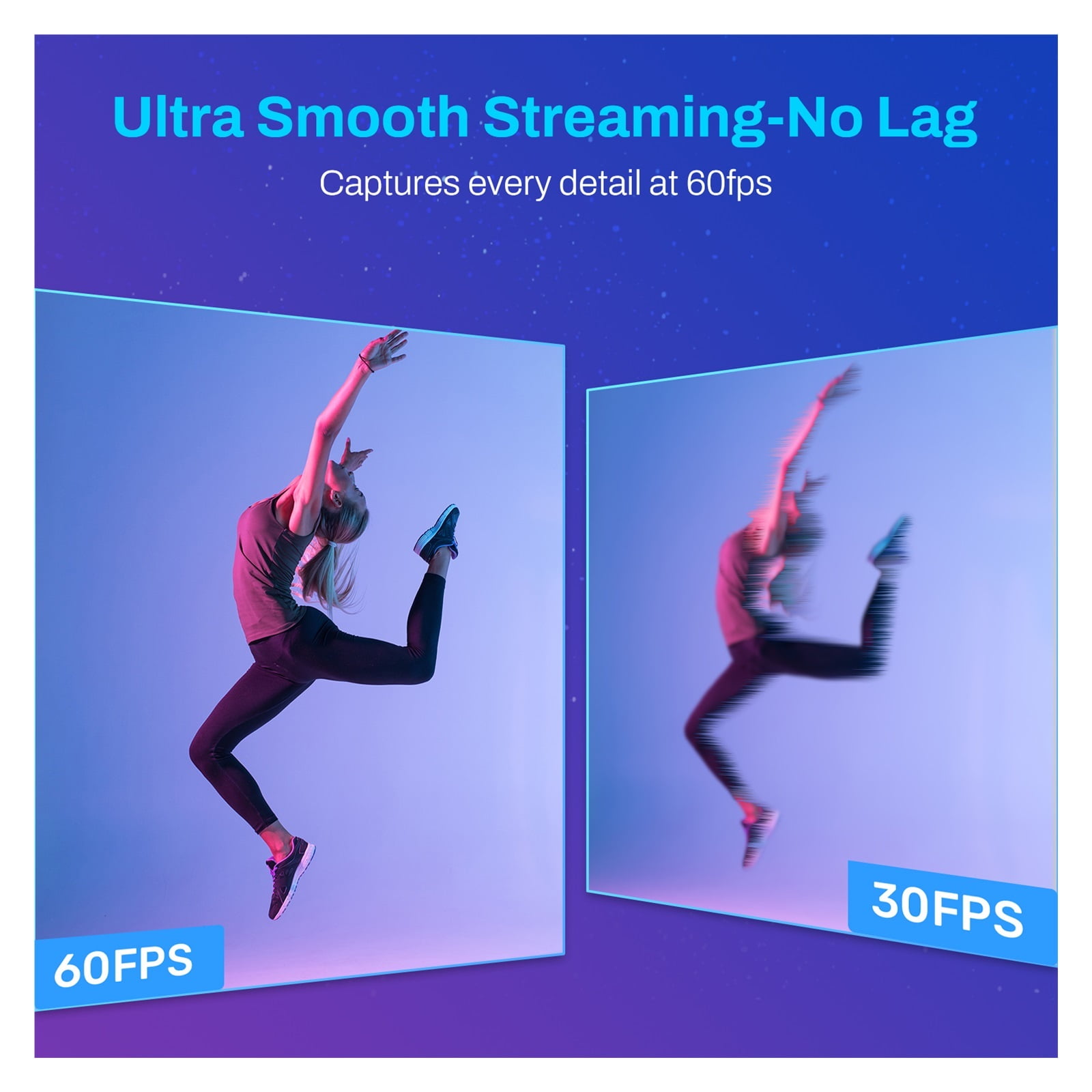 4K Webcam 1080P 60FPS Autofocus Streaming Web Camera S600 Living Stream Camera