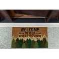 thumbnail image 3 of DII Natural Coir Doormat Outdoor Welcome Mat, 17x29", Woods, 3 of 3