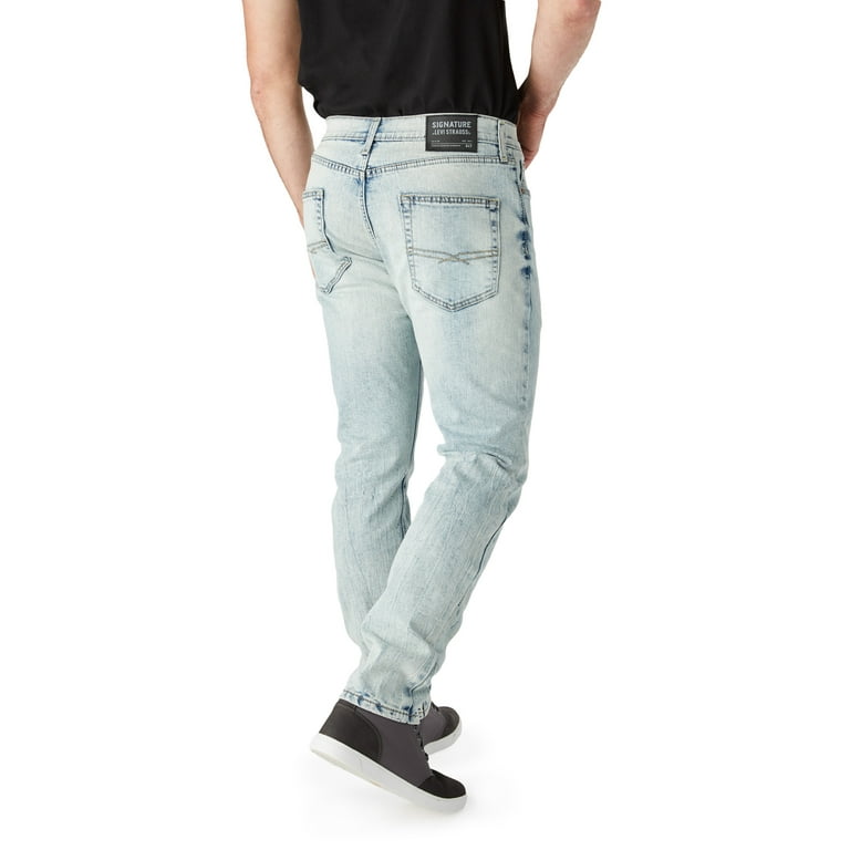 Signature by Levi Strauss Co. Men s Regular Taper Fit Jeans