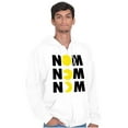 thumbnail image 5 of Vintage 80s Game On PACMAN Retro Zip Up Hoodie Men's Women's Brisco Brands M, 5 of 6
