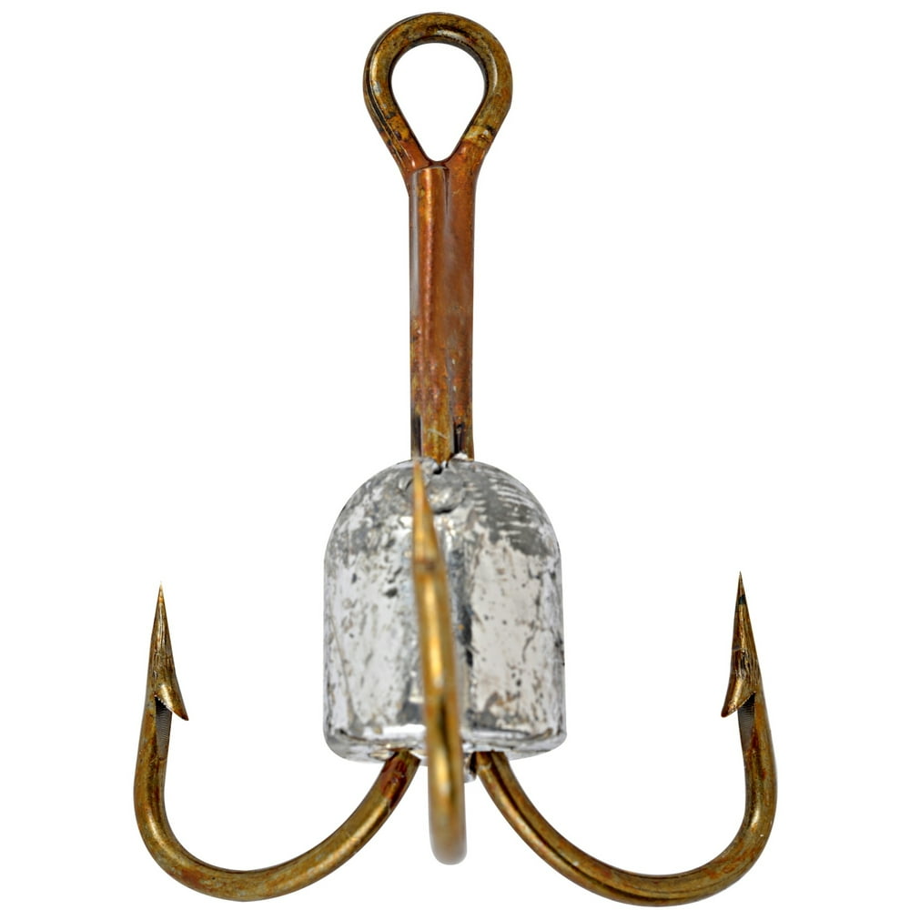 Matzuo Weighted Snagging Treble Hooks Size 10/0 2 Pack