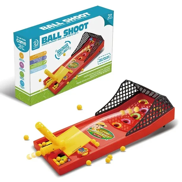 Children Christmas Family Gifts Indoor Games, Mini Table Basketball Shooting Games, Indoor Pinball Games Gong Bohan unisex