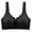 Black, variant on ,Women's Wireless Seamless Bra Push up Full Coverage Bras Soft Smoothing Bralettes Everyday Red XXL