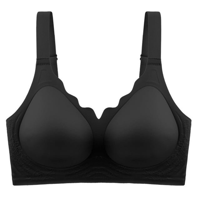 Breathable Seamless Comfort Bra - Adjustable Straps, Plus Size Support, Ideal for All-Day Wear