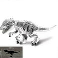 thumbnail image 2 of 1 st Jurassic Dinosaurie Byggklossar Stor Storlek T-rex Quetzalcoatlus Baryonyx Actionfigurer Barnleksaker Presenter, 2 of 2