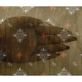 thumbnail image 4 of oneOone Viscose Chiffon Fabric Check Kasuri Print Fabric By Yard 42 Inch Wide, 4 of 4