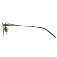 thumbnail image 3 of Cyxus Blue Light Glasses Half Frame Rectangle para hombres y mujeres Anti Eye Strain Block Ultraviolet Clear Lenses Cyxus Style, 3 of 7