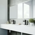 thumbnail image 3 of VIGO Ileana Single Handle Single-Hole Bathroom Faucet Set with Deck Plate in Matte Black, 3 of 8