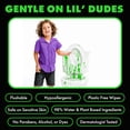 thumbnail image 3 of LiL' DUDE Flushable Wipes, Extra Large Gummie Rears Wet Wipes, Gummy Bear Scent, 42 Count, 6 Pack, 3 of 10