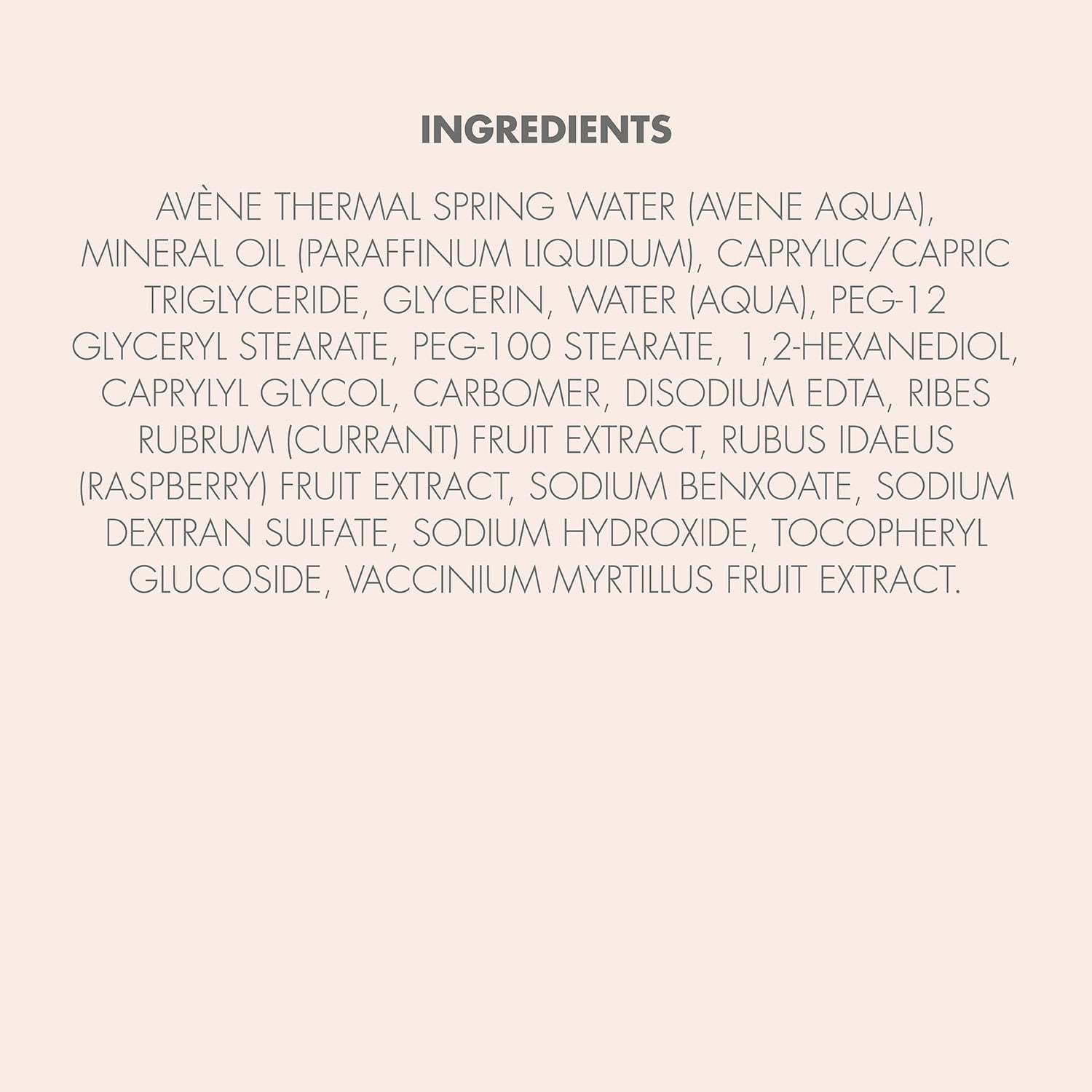 Eau Thermale Avene Refreshing Eye Contour Care, Red Fruit Extract, Antioxidant Protection 0.5 fl