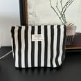 thumbnail image 7 of Striped Electronic Accessories Bag, Travel Case for Power Banks, Cables, and Digital Tech Gear，Yellow, 7 of 7