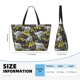 thumbnail image 4 of Fotbe White Retro Off-Road Vehicle Bolsa de Viaje para Playa - Resistente al Agua, Bolsa Tote de Gran Capacidad y Ligera con 7 Bolsillos para Mujeres y Hombres, 4 of 7