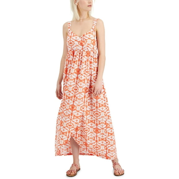 Jamie & Layla Womens Petites Knit Printed Maxi Dress