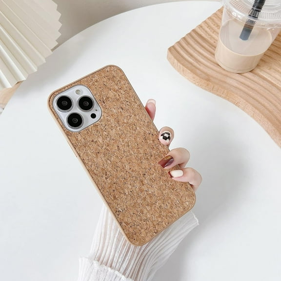 iPhone 13 Pro Max Case Slim Thin Protective Phone Case (Wood)