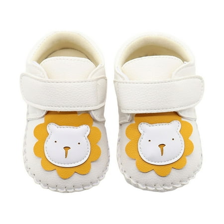 

Mubineo Baby Girls Flats Cutout PU Cartoon Bear Princess Shoes Walking Shoes for Newborn Infant Toddler
