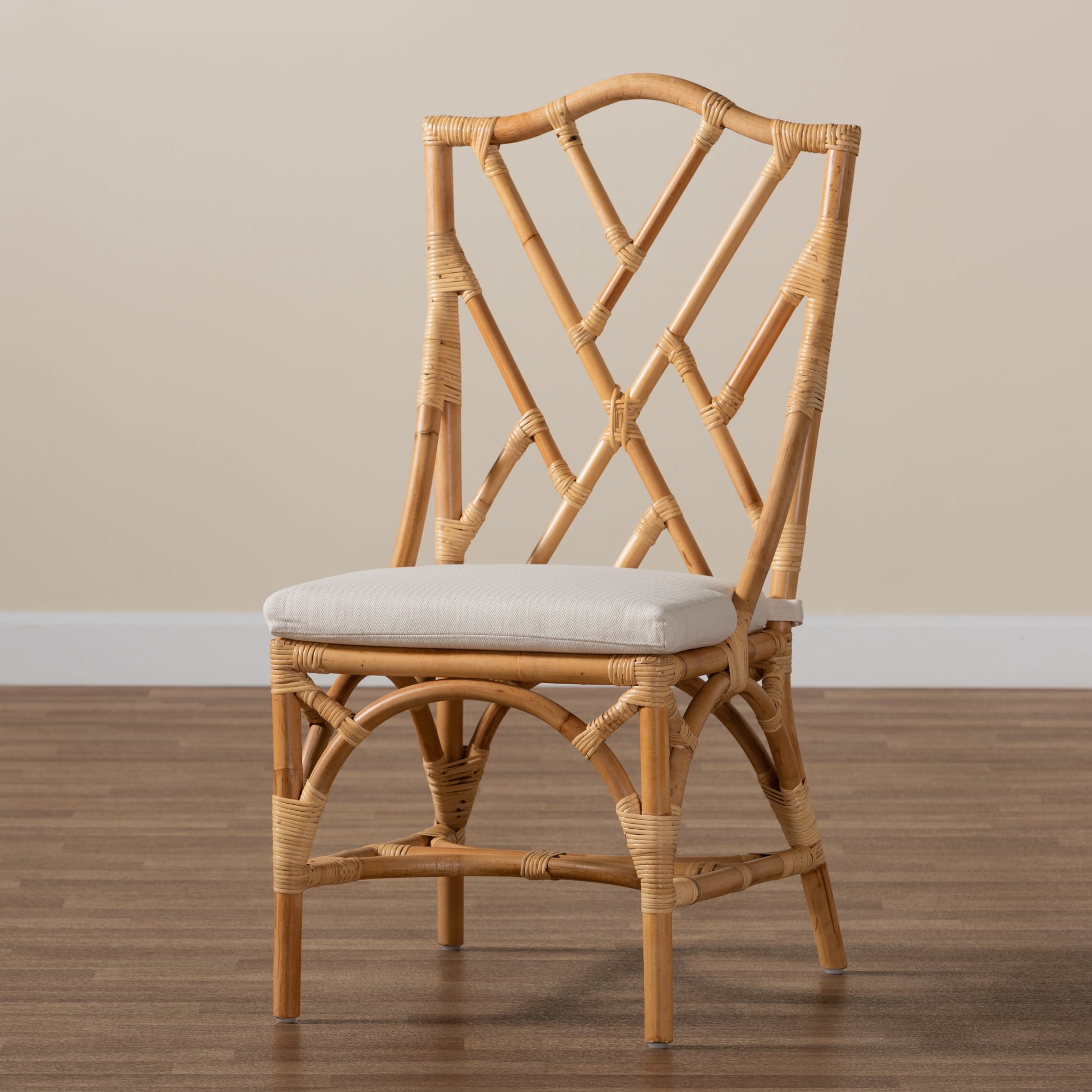 bali & pari Sonia Club Chair, Natural