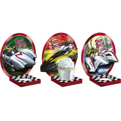 Speed Racer Cupcake Holders, 6ct, Speed Racer Cupcake Holders, 6ct By Factory Card and Party Outlet Ship from