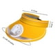 thumbnail image 3 of Ventilador, ventilador de techo, ventilador de escritorio, sombrero portátil con ventilador para mujer - Sombrero con visera - Mediación de tres velocidades y protección solar de área grande, 3 of 9