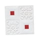 thumbnail image 5 of Panel de pared 3D estéreo, papel tapiz autoadhesivo para techo, panel de espuma para decoración del hogar blanco rojo, 5 of 9