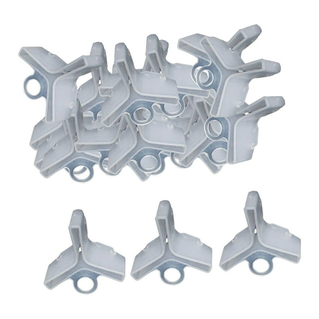 Colaxi 50 Pieces Treble Hook Case Protect Hand Protection Treble Hook Holder Covers 1.3cmx1.4cmx0.4cm