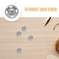 thumbnail image 3 of FESTFENDS 50pcs Replacement Snaps For Clothing Silver Brass Invisible Design For Repairs, 3 of 8