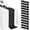Black, variant on Cheesecloth Gauze Table Runner, Black, 35.43 x 118.11 in, Decorative Table Runner for Dining Table, Buffet, Wedding and Holiday Party