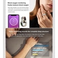 thumbnail image 3 of Health & Activity Tracking Ring With Heart Rate Monitor, Sleep Analysis, Step Counter And Calorie Tracker, Waterproof Fitness Ring For 24/7 Wellness Monitoring, 3 of 8