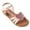Blush, variant on bebe Girls' Sandals - Kids' Open Toe Summer Shoes, Perfect Flat Sandals for Girls with Rhinestone (Little Girl/Big Girl)