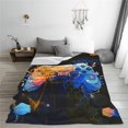 thumbnail image 6 of Gamer Throw Blanket 40"x50" Video Gaming Blanket Game Throw Blanket Gifts for Teen Boys Girls Game Blanket for Sofa Bedroom Gamer Room Decor, 6 of 6