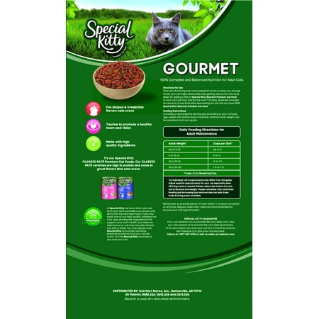 Special Kitty Gourmet Cat Food Ingredients Special Kitty Gourmet Cat Food Ingredients