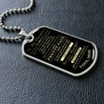 thumbnail image 4 of To My Daughter - I Will Always Be There For You Dog Tag - Love Mom (Engraving option on next Page), 4 of 12