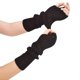 thumbnail image 1 of Women Arm Warmers, Knitted Long Sleeve Fingerless Gloves Mittens Winter Wrist Warmers with Thumb Hole for Ladies Girls, 1 of 5