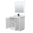 thumbnail image 3 of Wyndham Collection WCF414136SLGCMUNSM34 Strada 36" Free Standing Single Basin Vanity Set -, 3 of 7