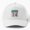 White, variant on August 14th Baseball Cap, Date Celebration Statement Design, Classic Everyday Gift Hat